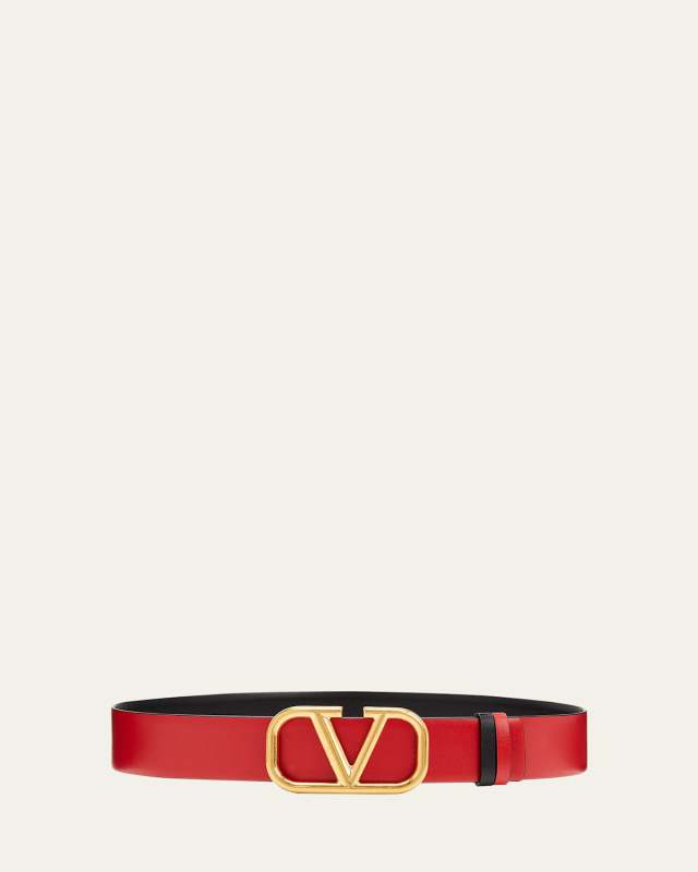 VLOGO Leather Belt